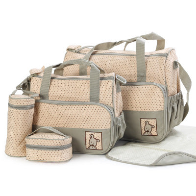 Bolso Maternal para Bebé con Portabiberón