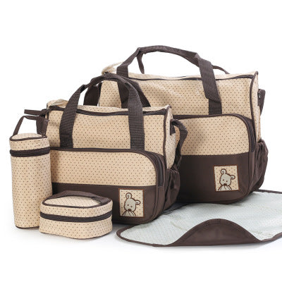 Bolso Maternal para Bebé con Portabiberón