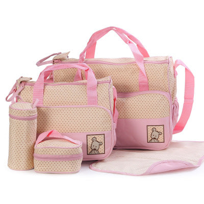 Bolso Maternal para Bebé con Portabiberón