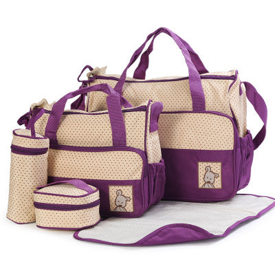 Bolso Maternal para Bebé con Portabiberón